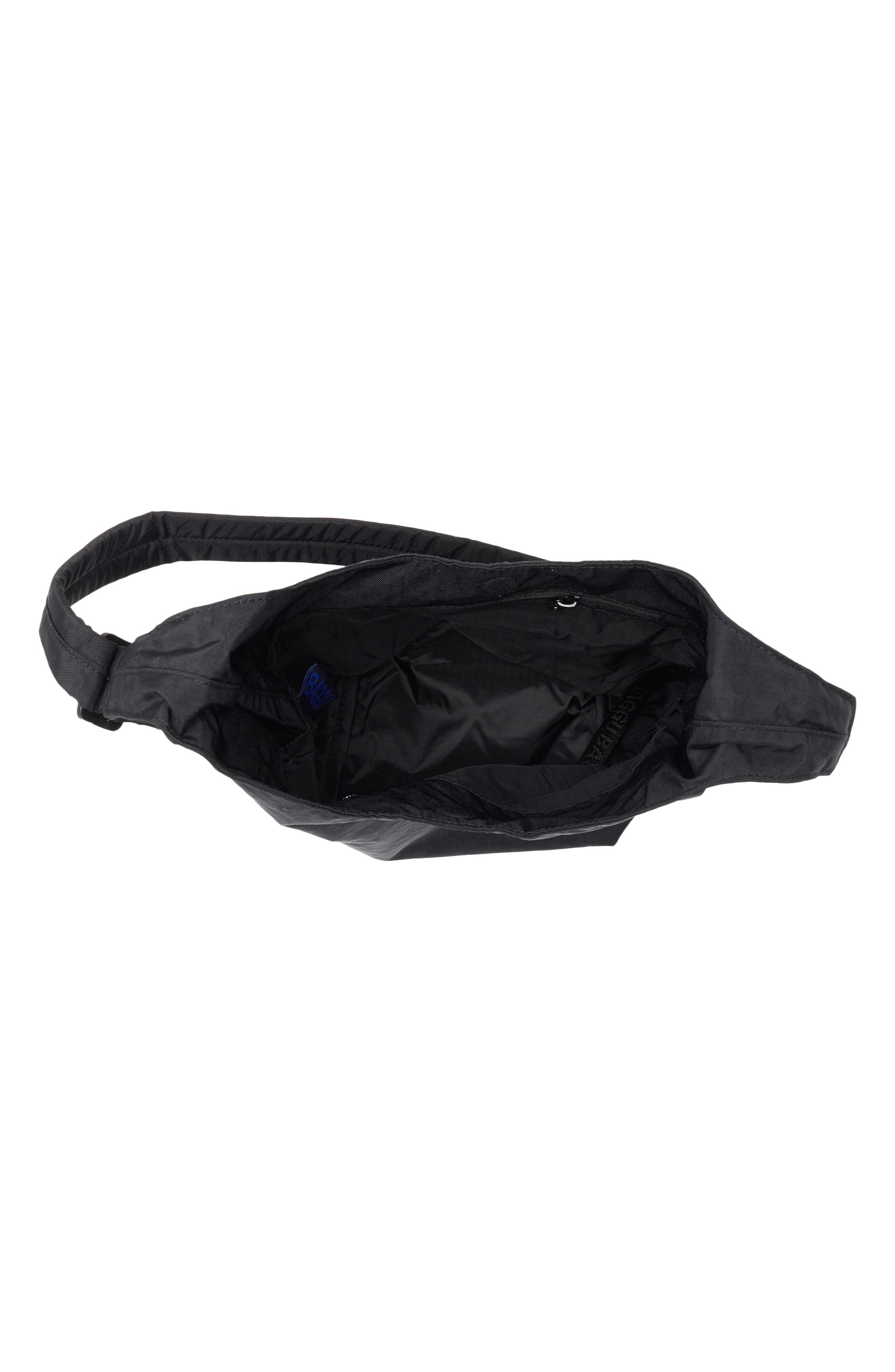 Baggu Small Nylon Sling Bag, Alternate, color, Black