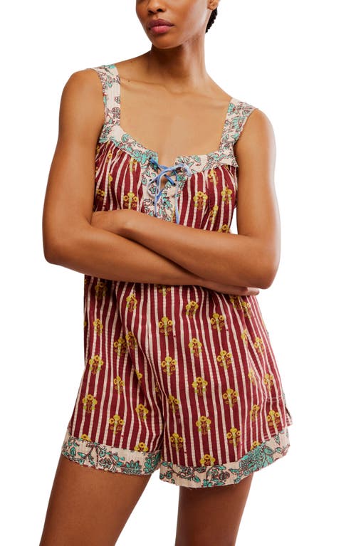 Free People Port Au Prince Sleeveless Romper