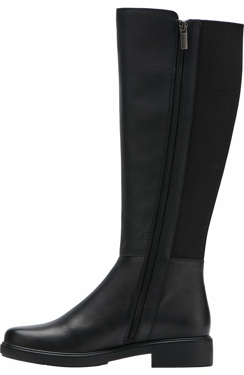 ABEO Compass Stretch Tall Boots, Alternate, color, Black - Metatarsal