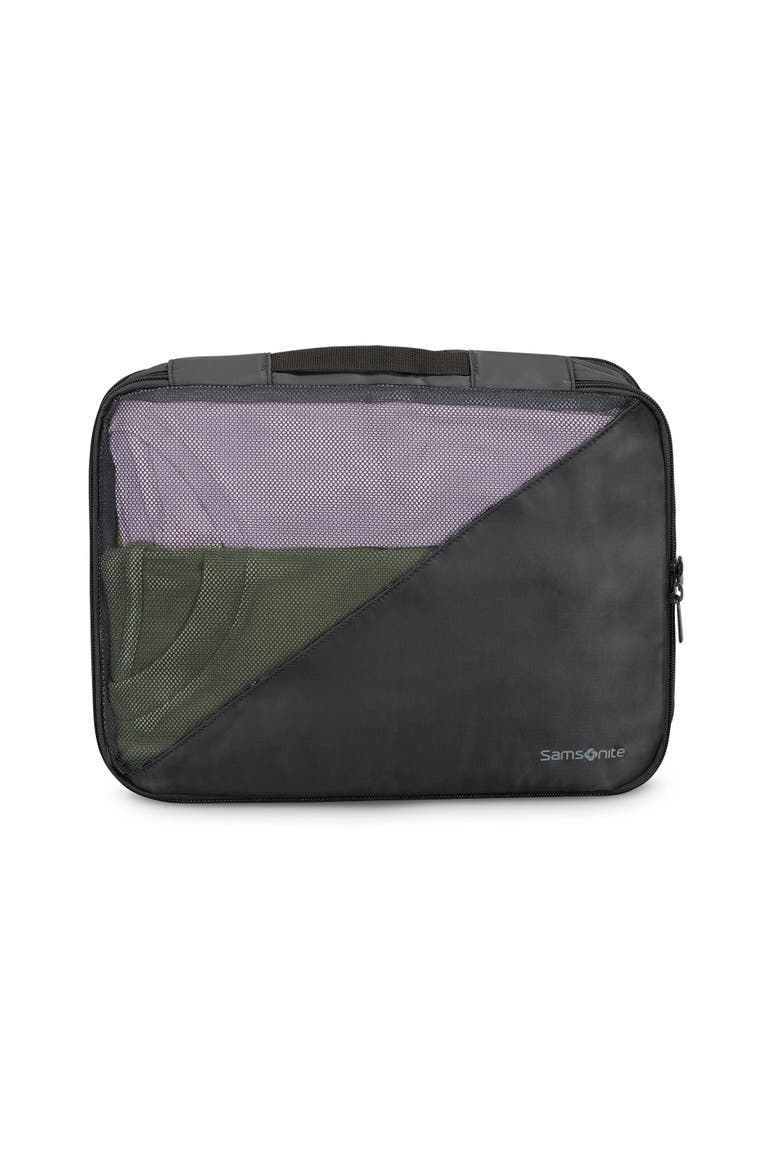 Compression 6 Piece Packing Cube Set, Alternate, color, Black