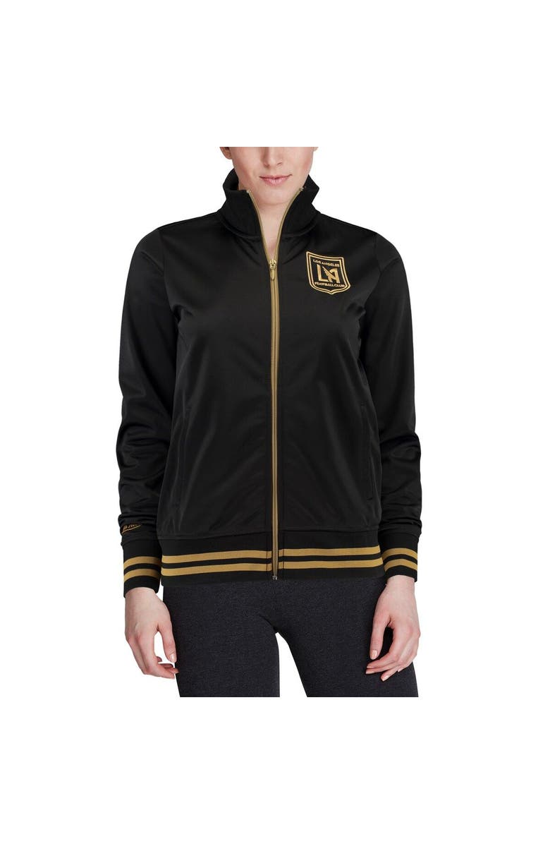 Mitchell & Ness Women's Mitchell & Ness Black LAFC Full-Zip Track Jacket, Alternate, color,