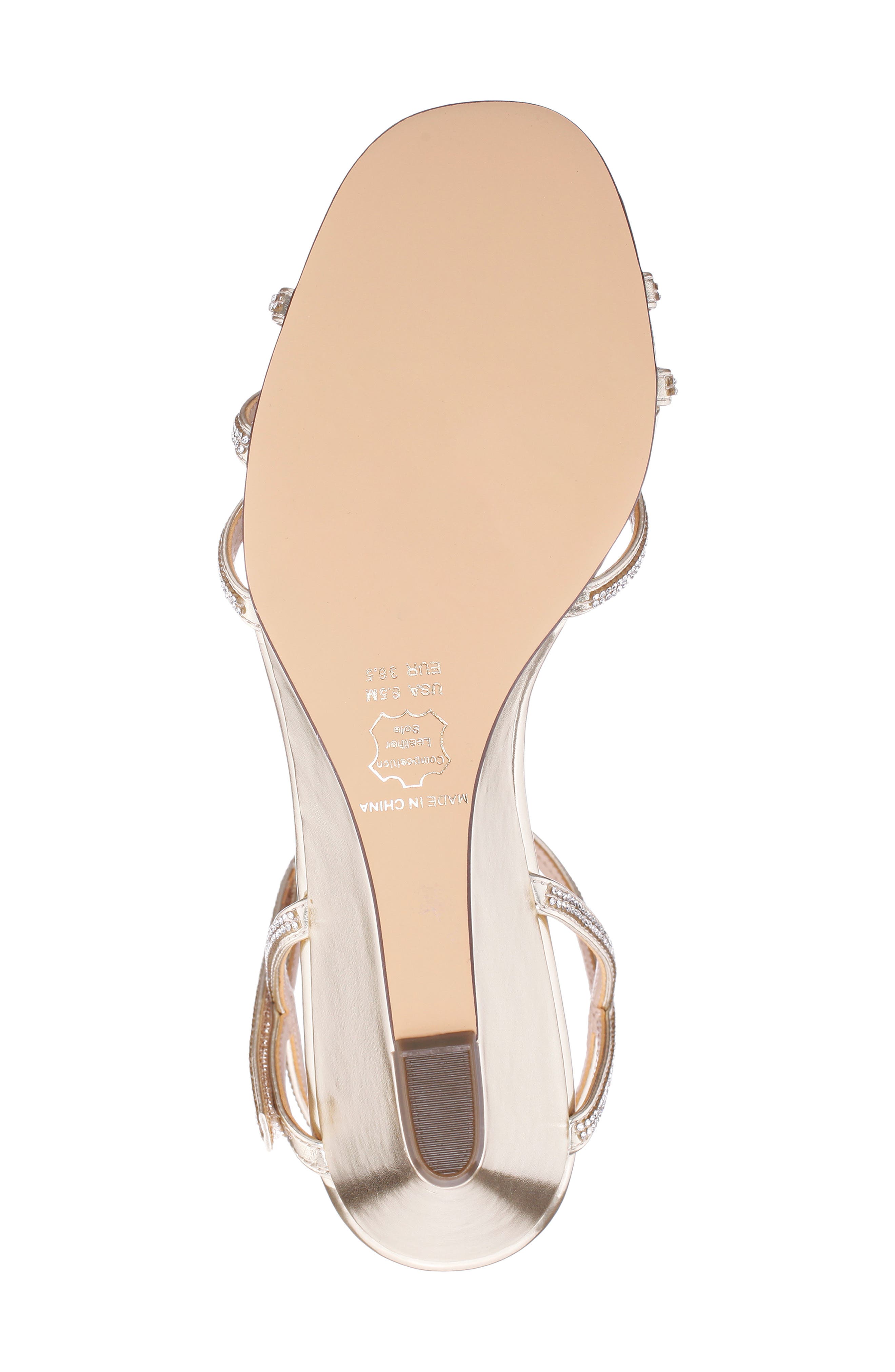 Brynda Slingback Wedge Sandal, Alternate, color, PLATINO METALIIC