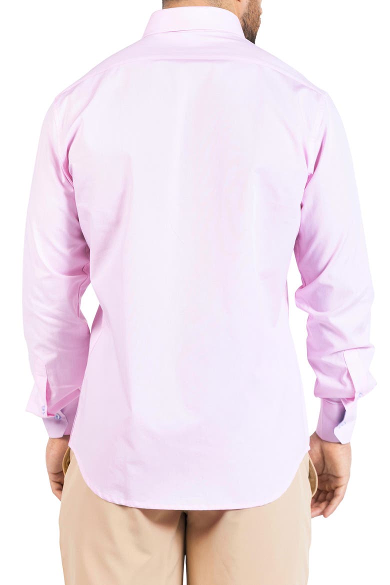 Signature Cotton Oxford Button-Down Shirt, Alternate, color, LIGHT PINK