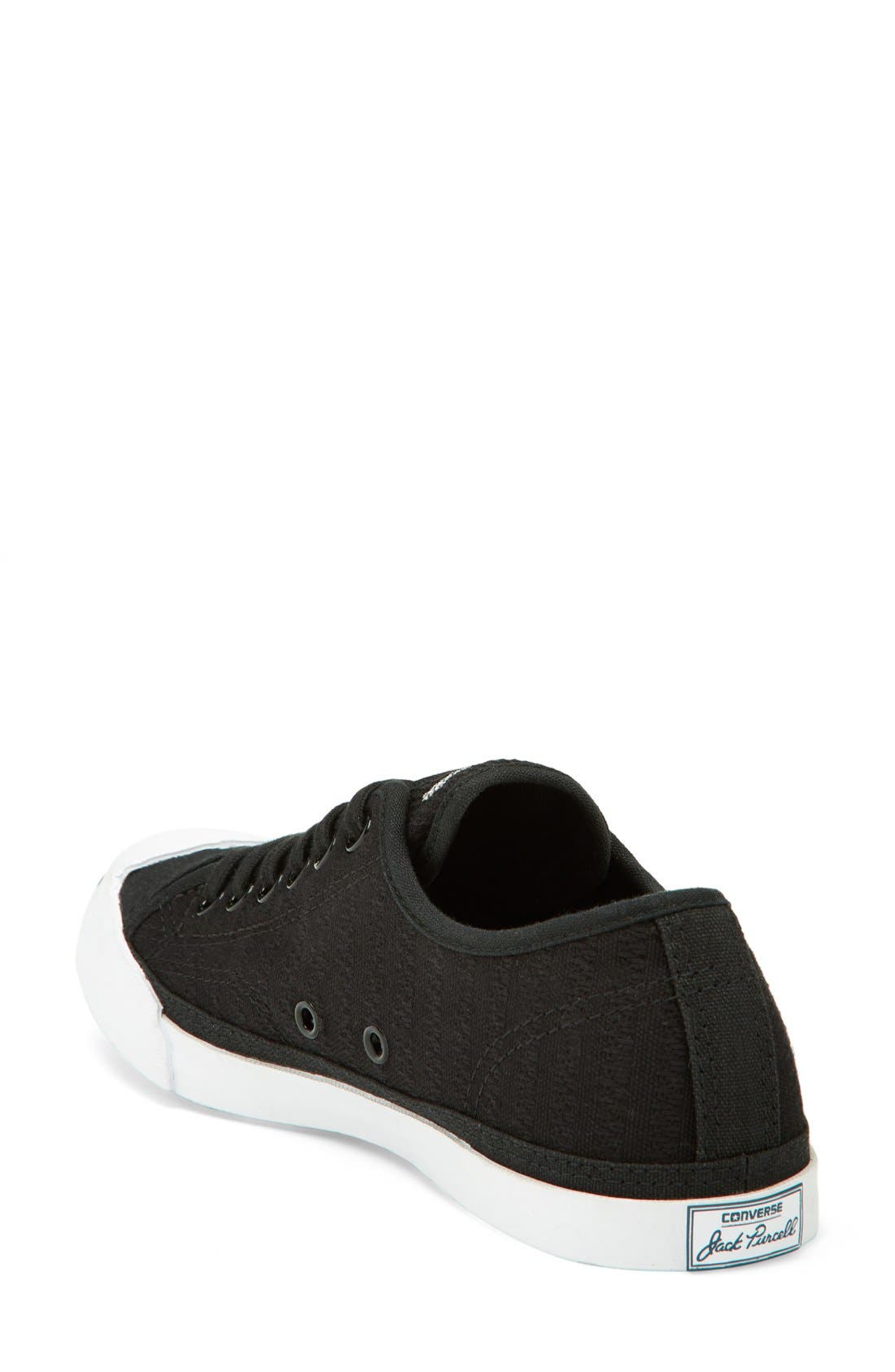 'Jack Purcell' Garment Dye Low Top Sneaker (Nordstrom Exclusive), Alternate, color, BLACK CANVAS