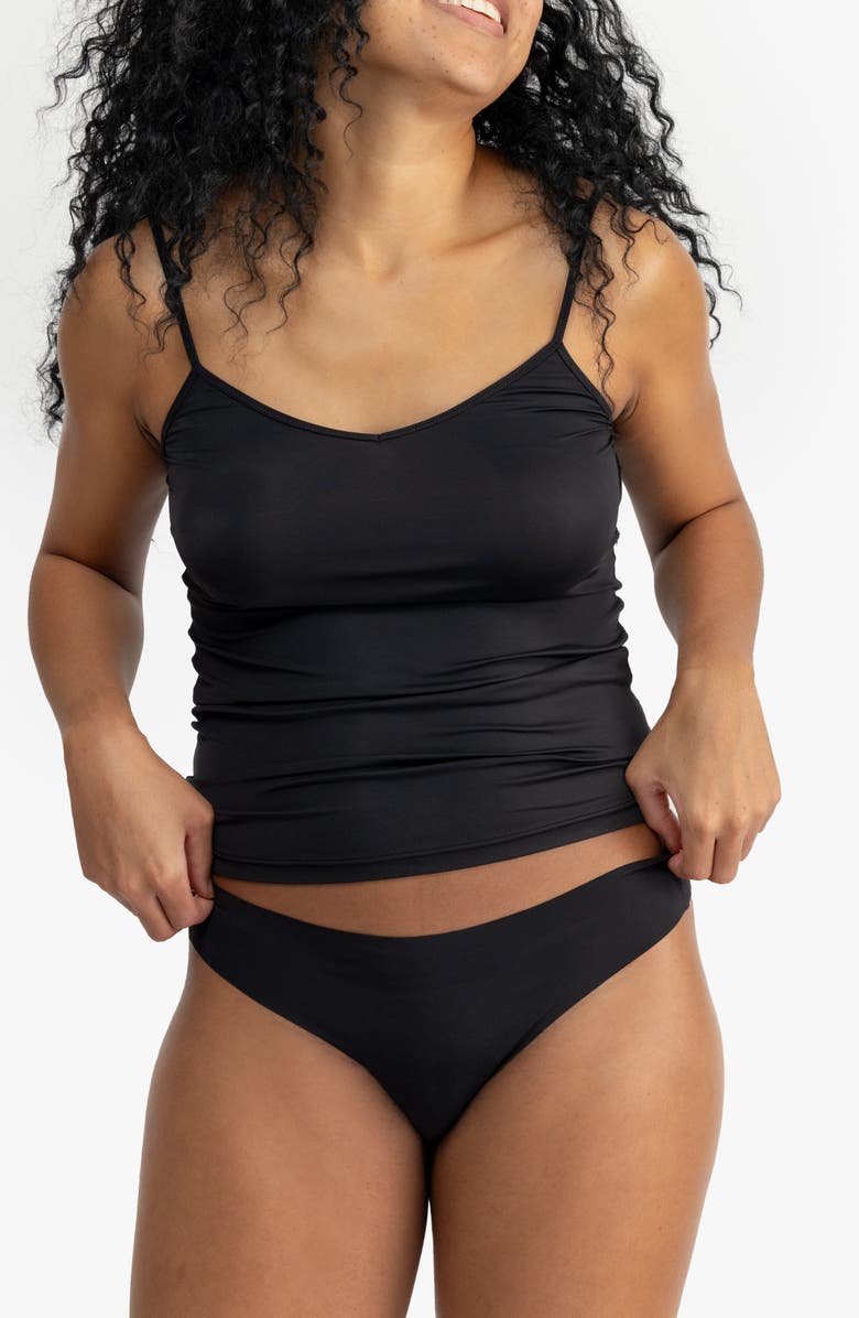 Uwila Warrior Soft Seamless Camisole, Main, color, Tap Shoe Black