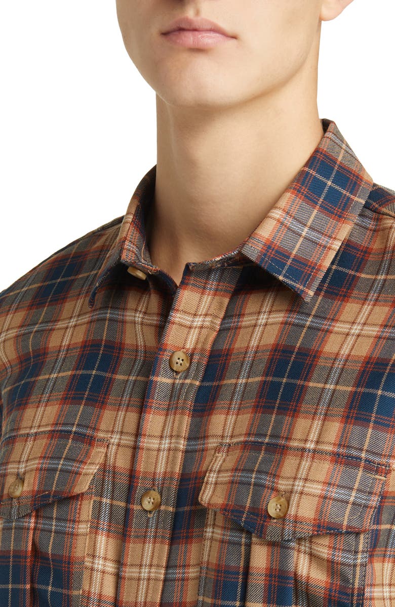 Pendleton Harrison Merino Wool Button-Up Shirt, Alternate, color, 