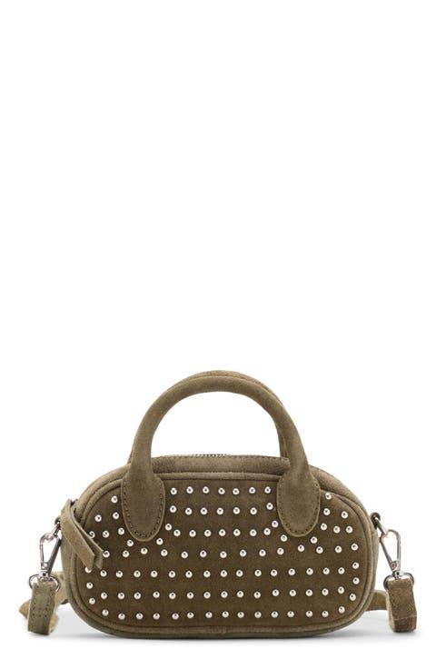 Studded Leather Mini Bag