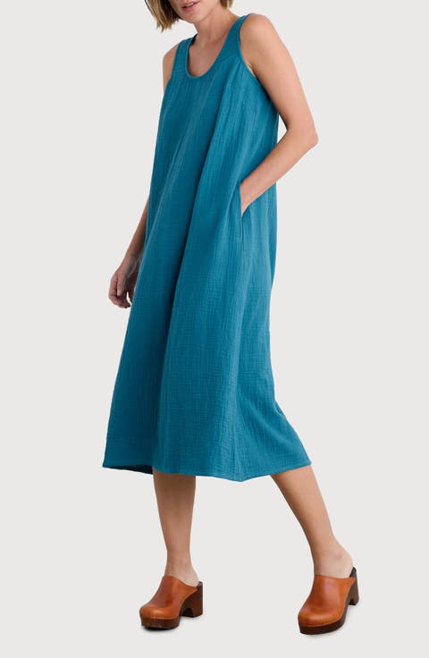 Helleborne Sleeveless Midi Dress