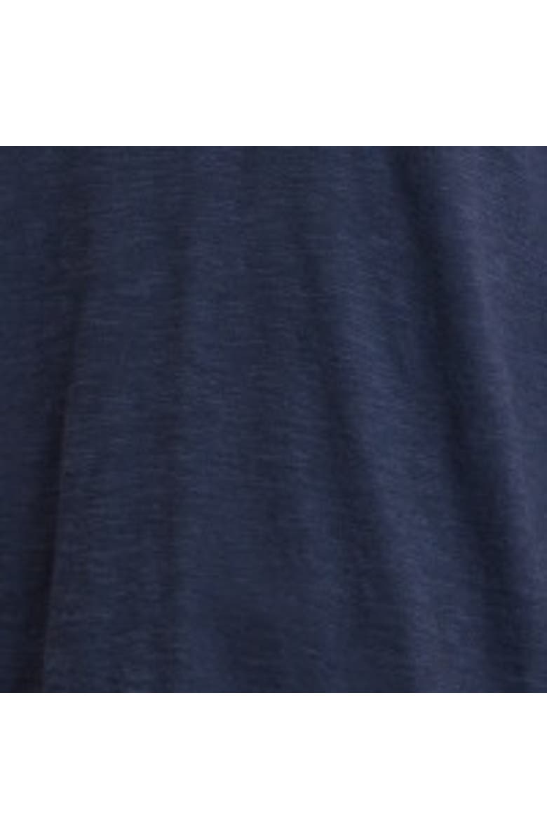 Celtic & Co. Slub Jersey Trim Detail Polo Top, Alternate, color, Dark Navy