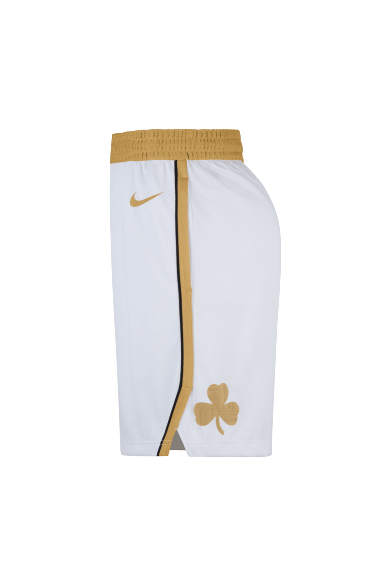 Men's Nike  White Boston Celtics 2025/26 City Edition Remix Dri-FIT Swingman Shorts, Alternate, color, White