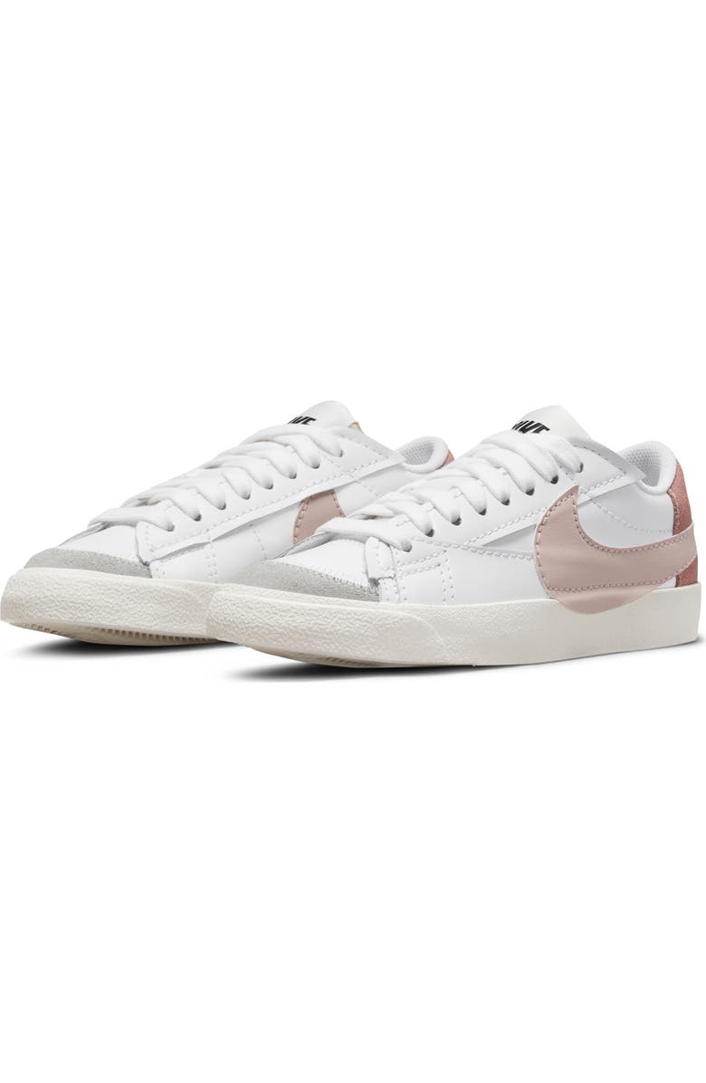 Nike Blazer Low '77 Jumbo Sneaker, Main, color, White/ Pink Oxford/ Rose