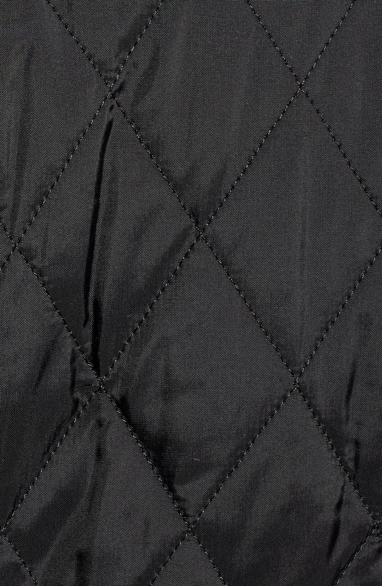 Barbour Beadnell Summer Quilted Jacket, Alternate, color, Black