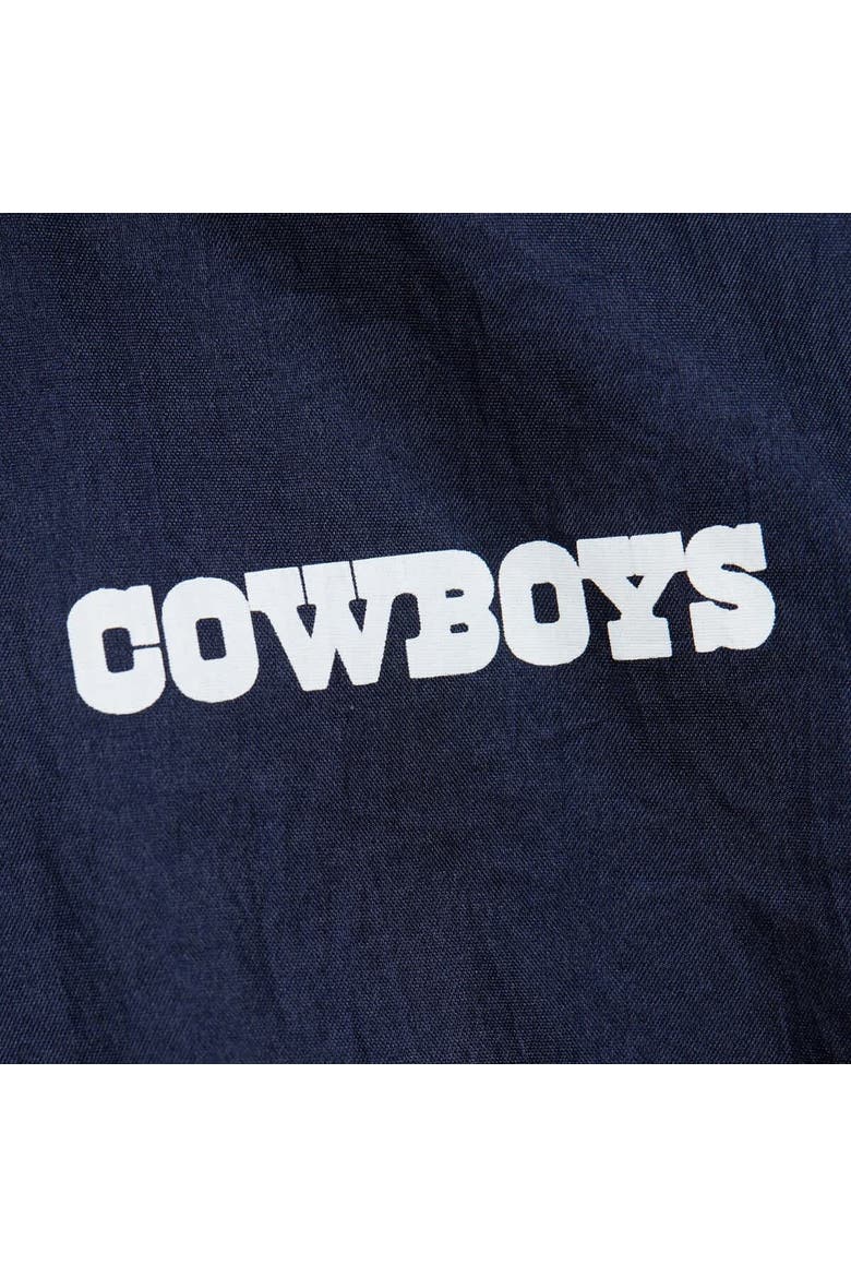 Women's Mitchell & Ness  Navy Dallas Cowboys Nylon Full-Zip Jacket, Alternate, color, Navy