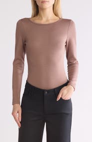 Hudson Jeans Scuba Knot Back Bodysuit