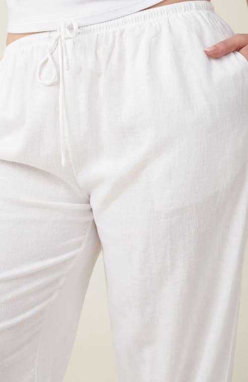 Cotton On Haven Wide Leg Pant In White