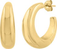 EFFY 14K Yellow Gold Golden Glow Huggie Earrings