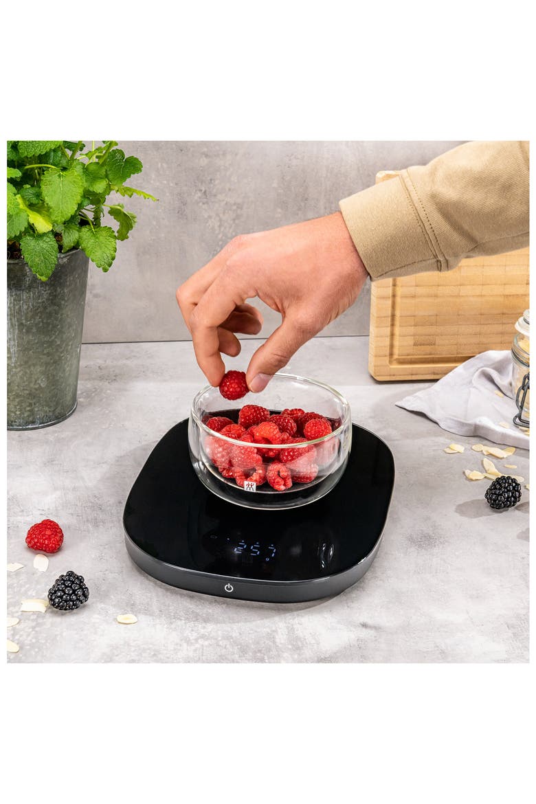Kitchen Scale & Wireless Charger, Alternate, color, BLACK