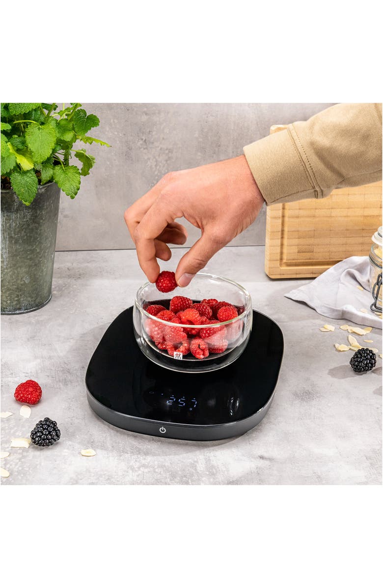 ZWILLING Kitchen Scale & Wireless Charger, Alternate, color, Black