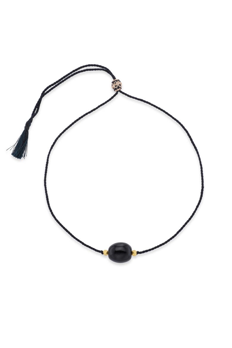 Black Onyx Chota Cord Necklace, Main, color, Black Onyx