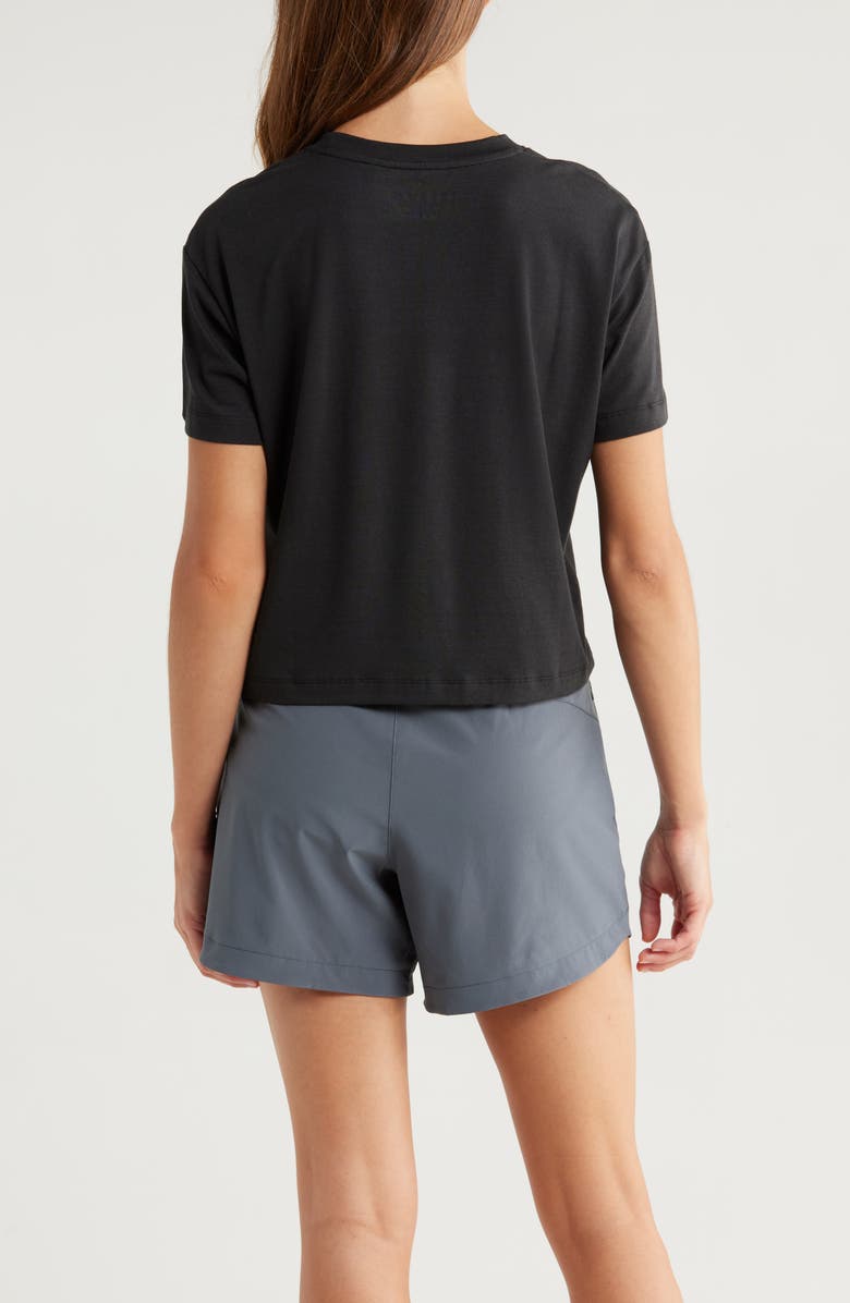 Free Fly Current Boxy T-Shirt, Alternate, color, Black