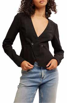 Free People City Life Button-Up Shirt