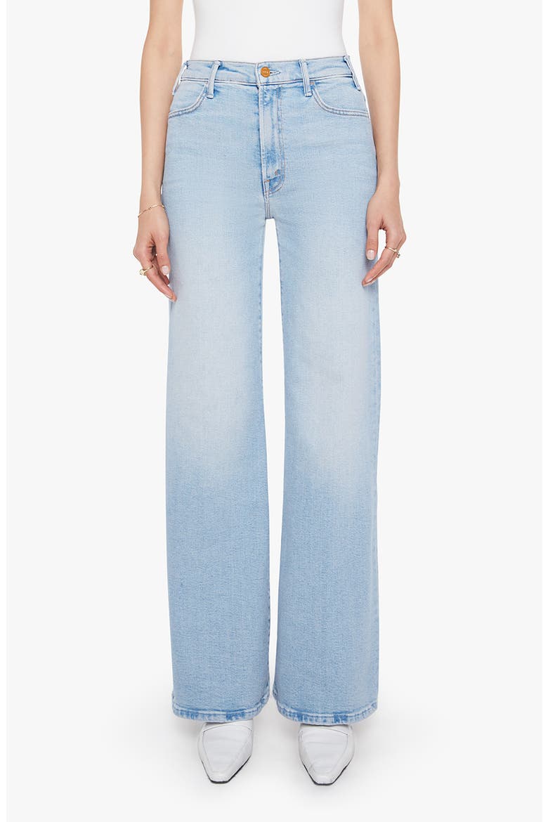 The Hustler Roller Sneak High Waist Wide Leg Jeans, Main, color, COMPLETE 360