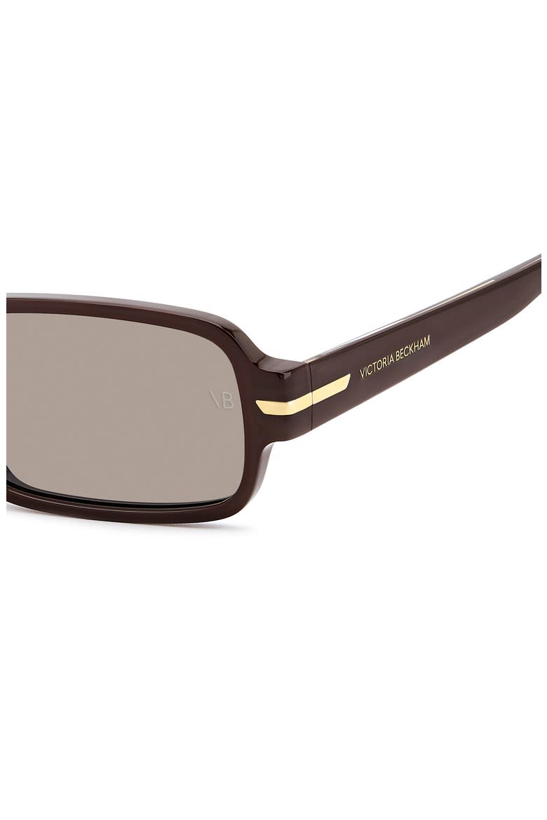 1012 Rectangular Sunglasses, Alternate, color, BURGUNDY/ GREY