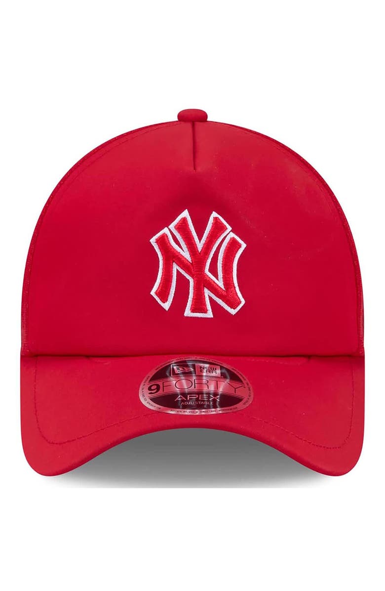New Era Men's New Era Red New York Yankees 2026 Batting Practice Alternate Apex 9FORTY Adjustable Hat, Alternate, color, Red