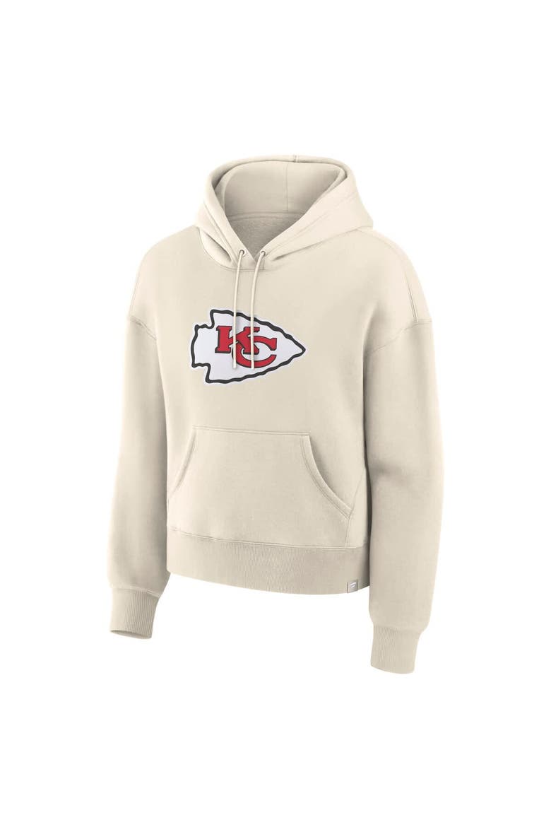 Women's Fanatics Cream Kansas City Chiefs Dove Legacy Pullover Hoodie, Alternate, color, Cream