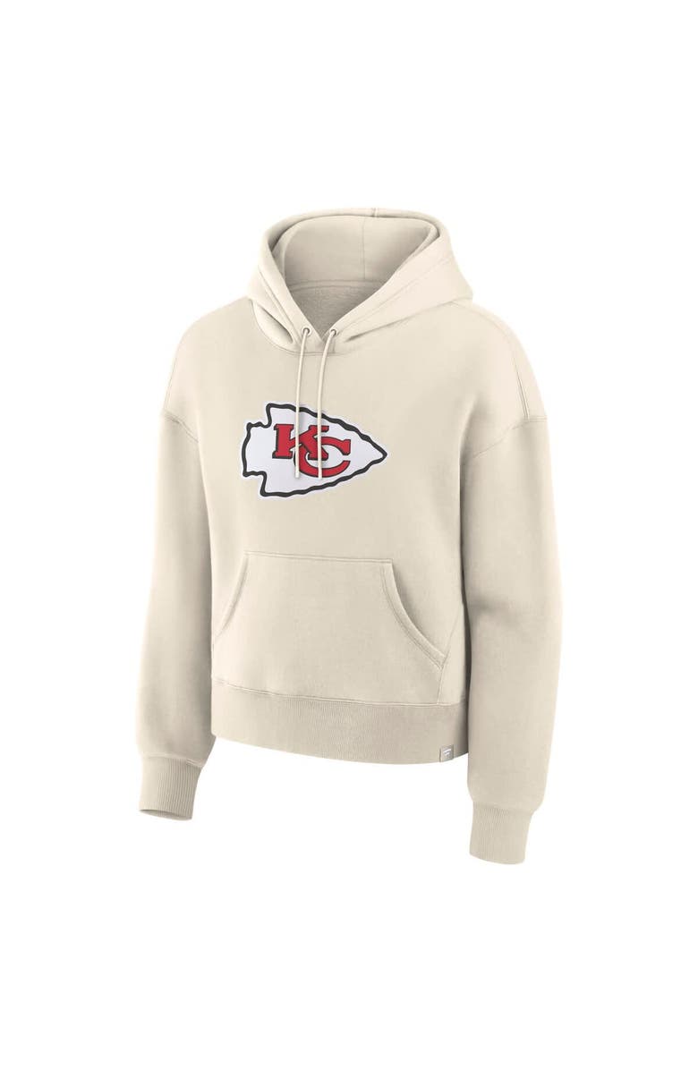 FANATICS Women's Fanatics Cream Kansas City Chiefs Dove Legacy Pullover Hoodie, Alternate, color, Cream