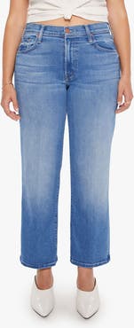 MOTHER The Rambler Ankle Wide Leg Jeans