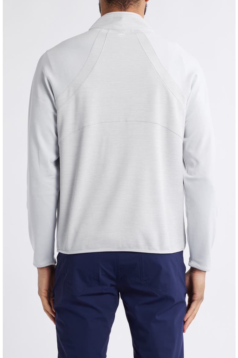 Vista Hybrid Performance Zip Jacket, Alternate, color, BRITISH GREY