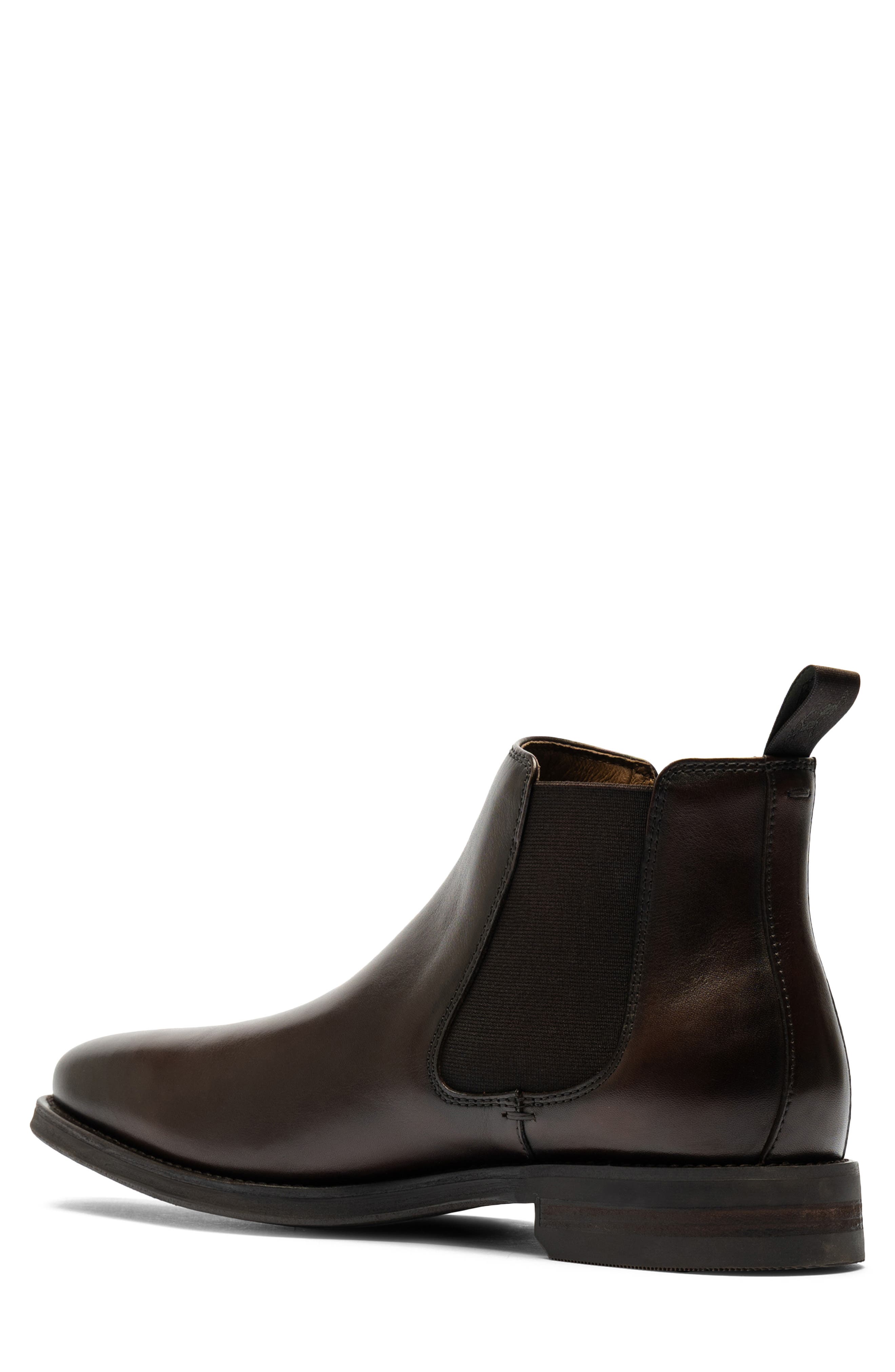 Russlands Leather Chelsea Boot, Alternate, color, CHOCOLATE