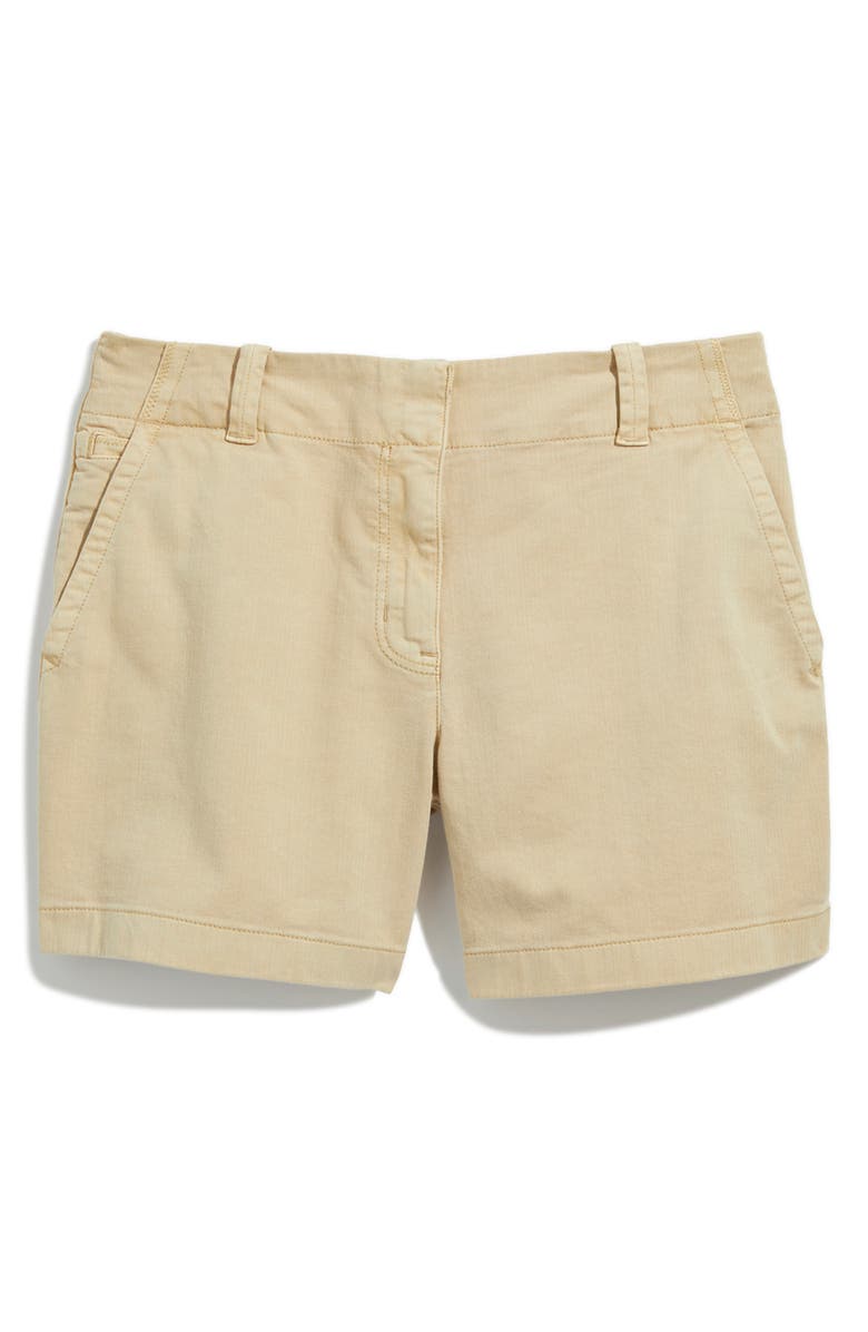 vineyard vines Everyday Herringbone Shorts, Main, color, Sand