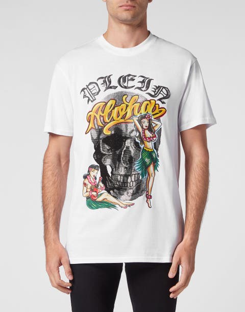 T-Shirt Round Neck Ss Hawaii Men
