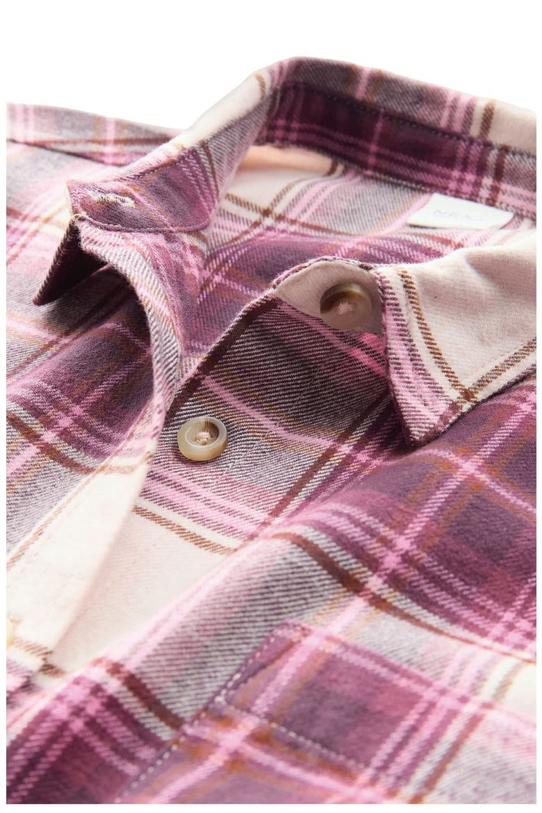 Kids' Check Shacket, Alternate, color, PINK
