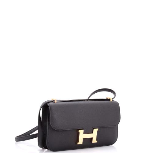 Pre-owned Hermes Hermes Constance Elan Nm Bag Epsom 25 In Black