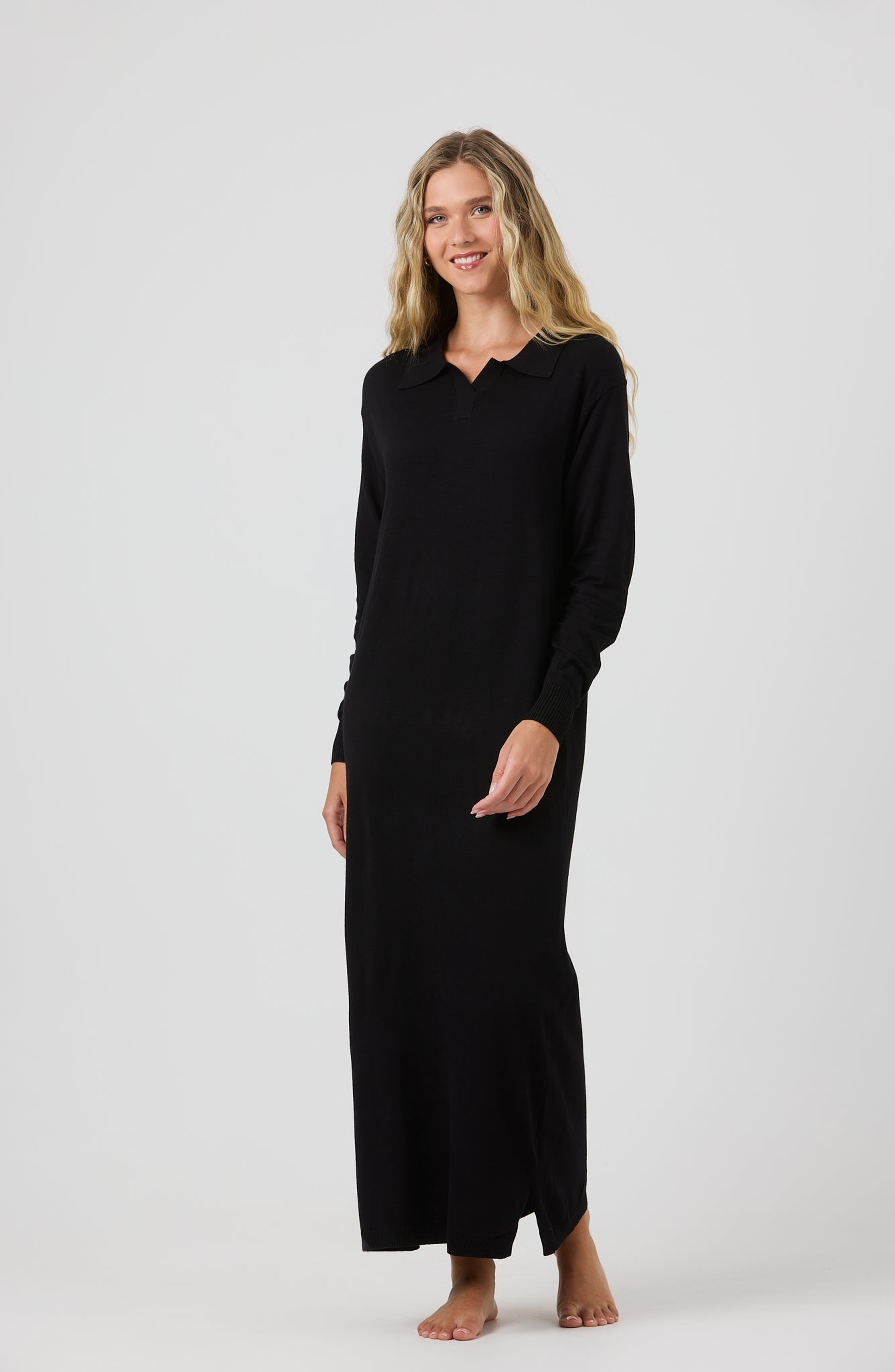 By Tess Collection Aimee Dress In Black