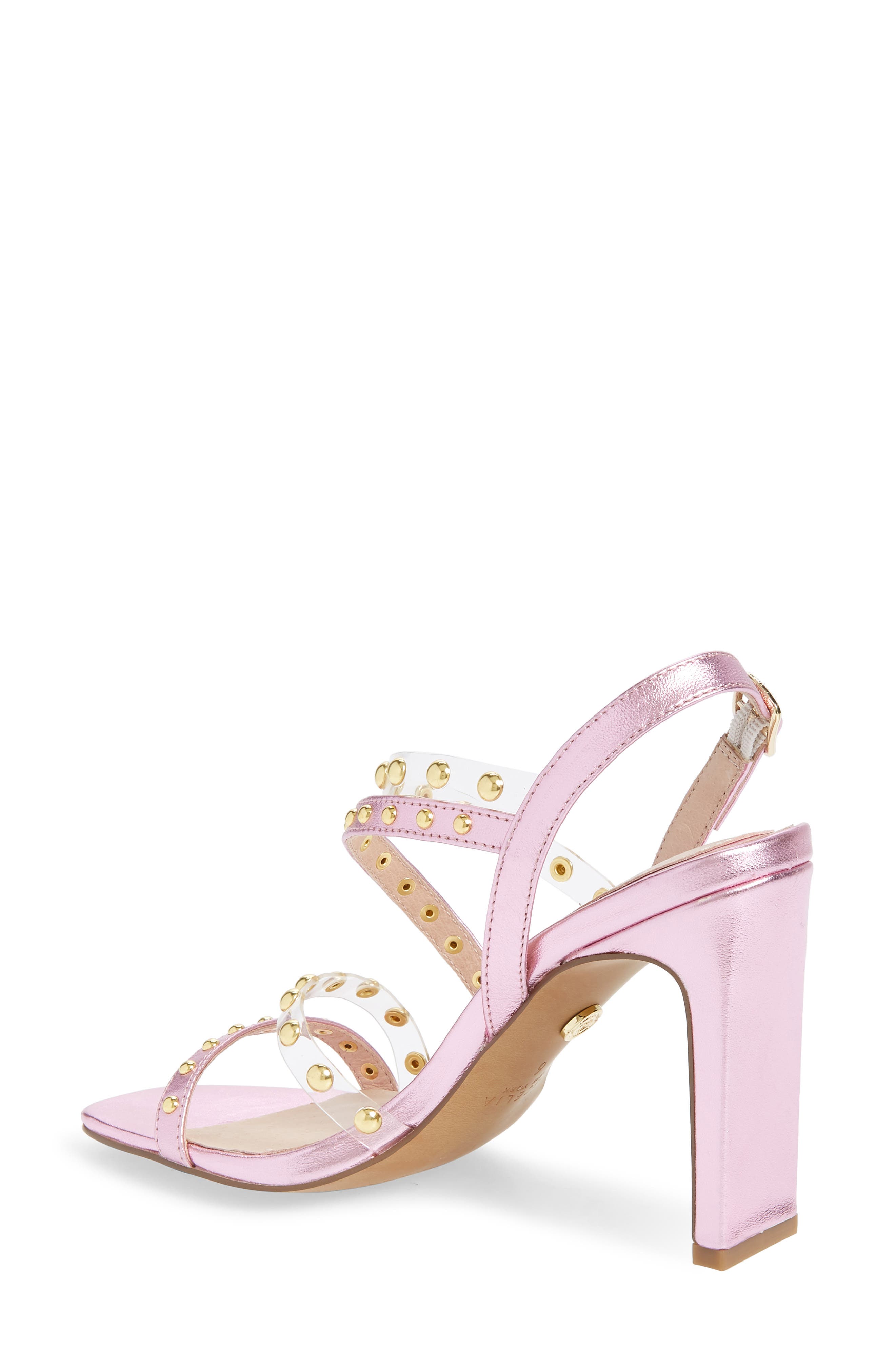 Vanessa Studded Sandal, Alternate, color, ICE PINK LEATHER