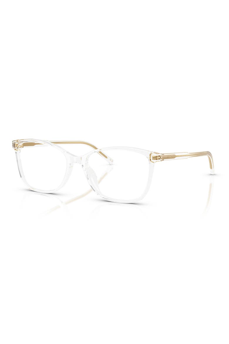 52mm Rectangular Optical Glasses, Alternate, color, CRYSTAL / DEMO LENS