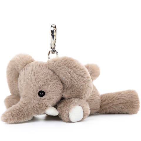 Plush Bag Charm Lazy Elephant