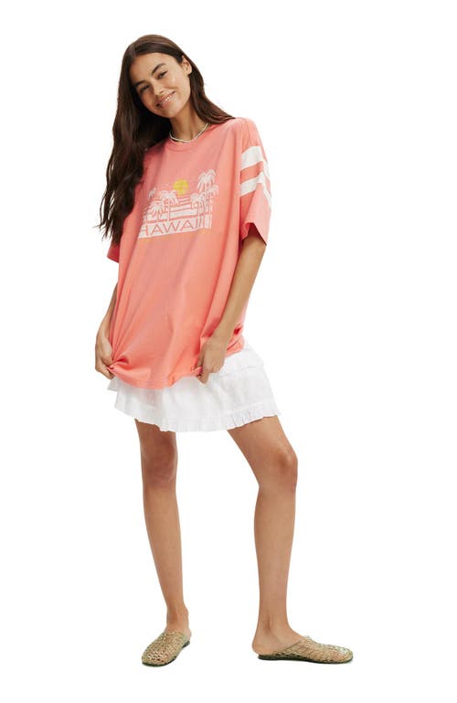 COTTON ON SUPER OVERSIZED GRAPHIC TEE