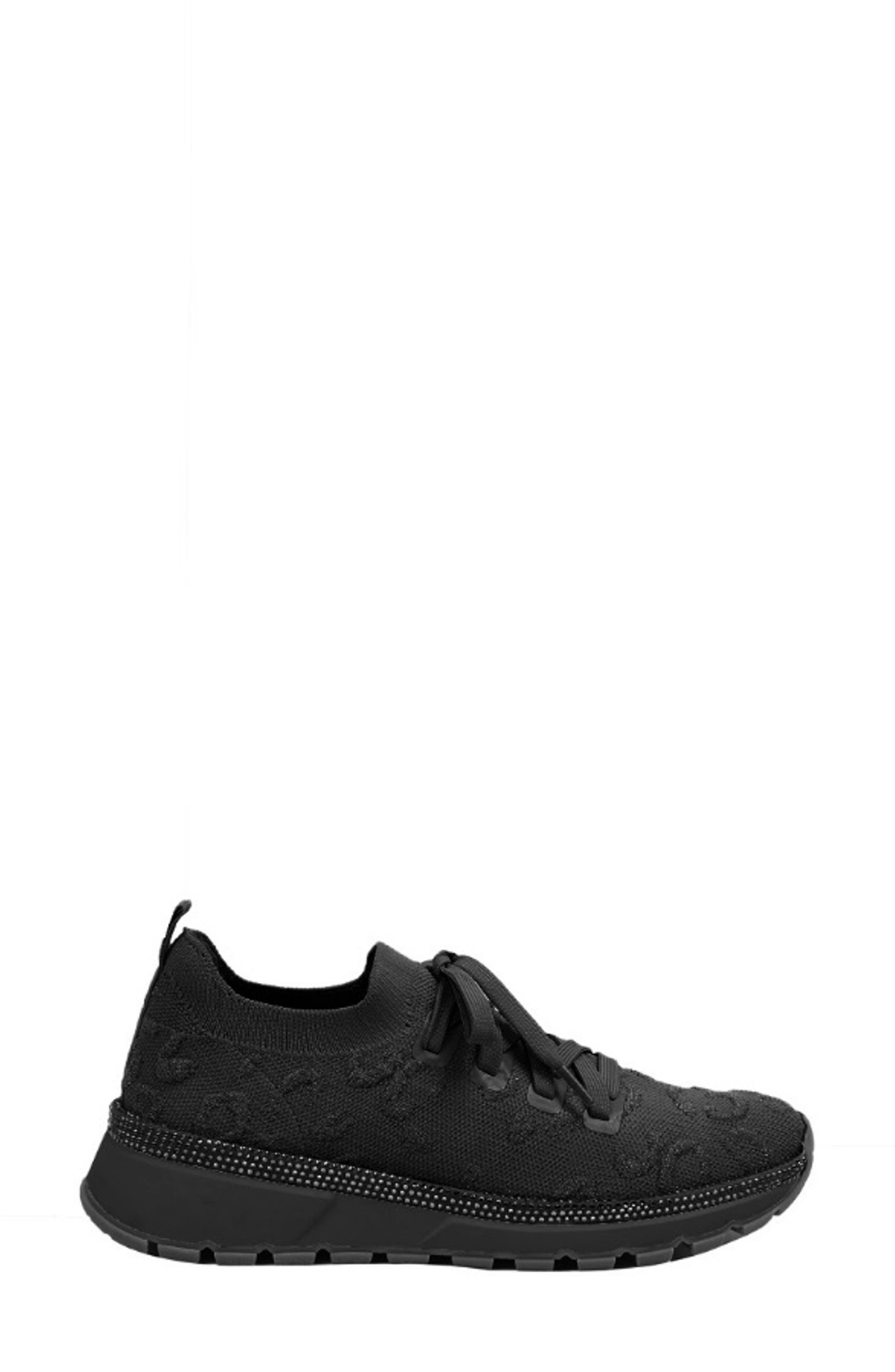Kenneth Cole Reaction Kuest Sneaker, Alternate, color, Black Knit
