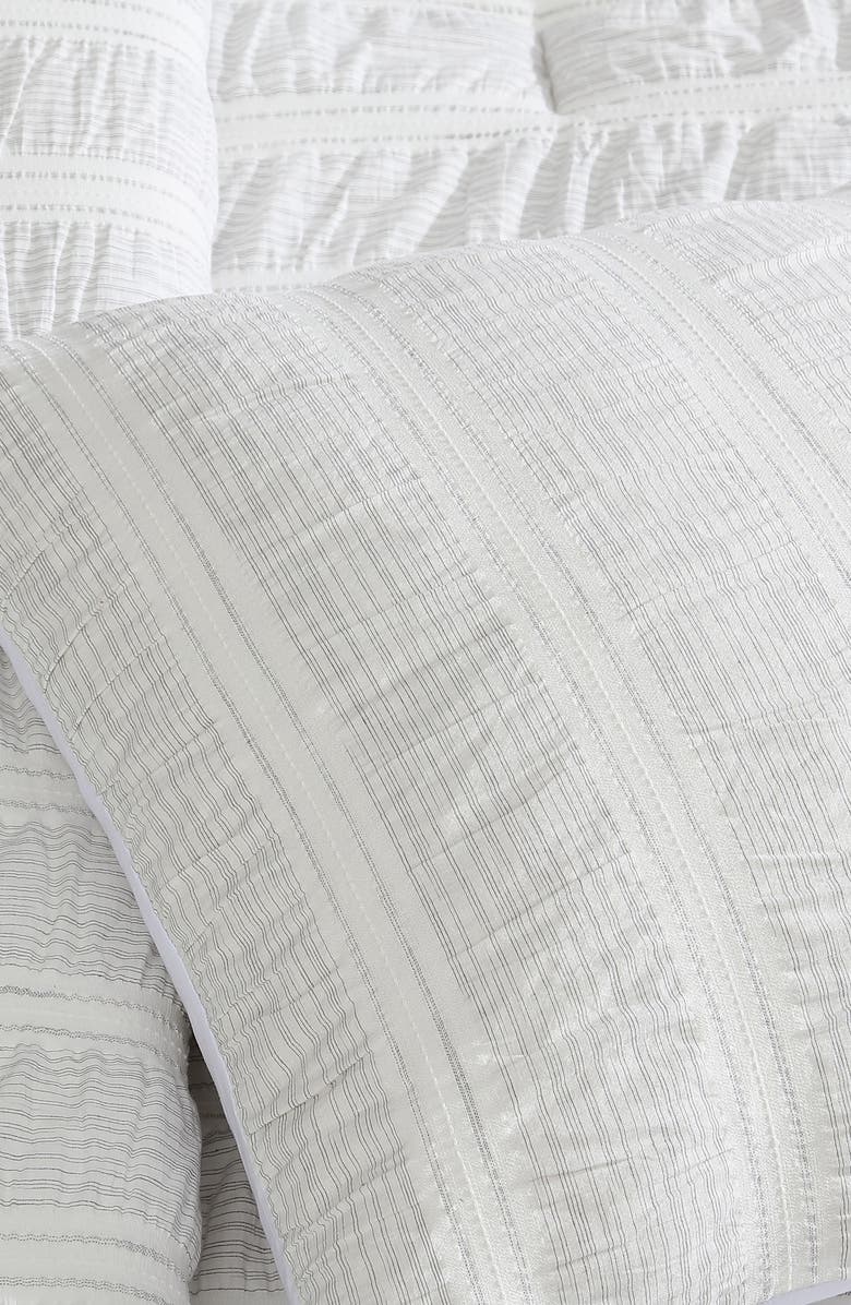 Tahari Aria Seersucker 3-Piece Comforter Set, Alternate, color,