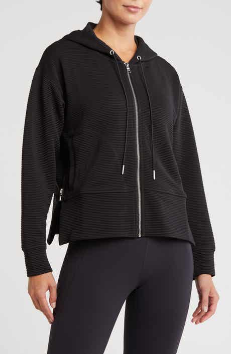 DKNY Tech Ottoman Full Zip Hoodie