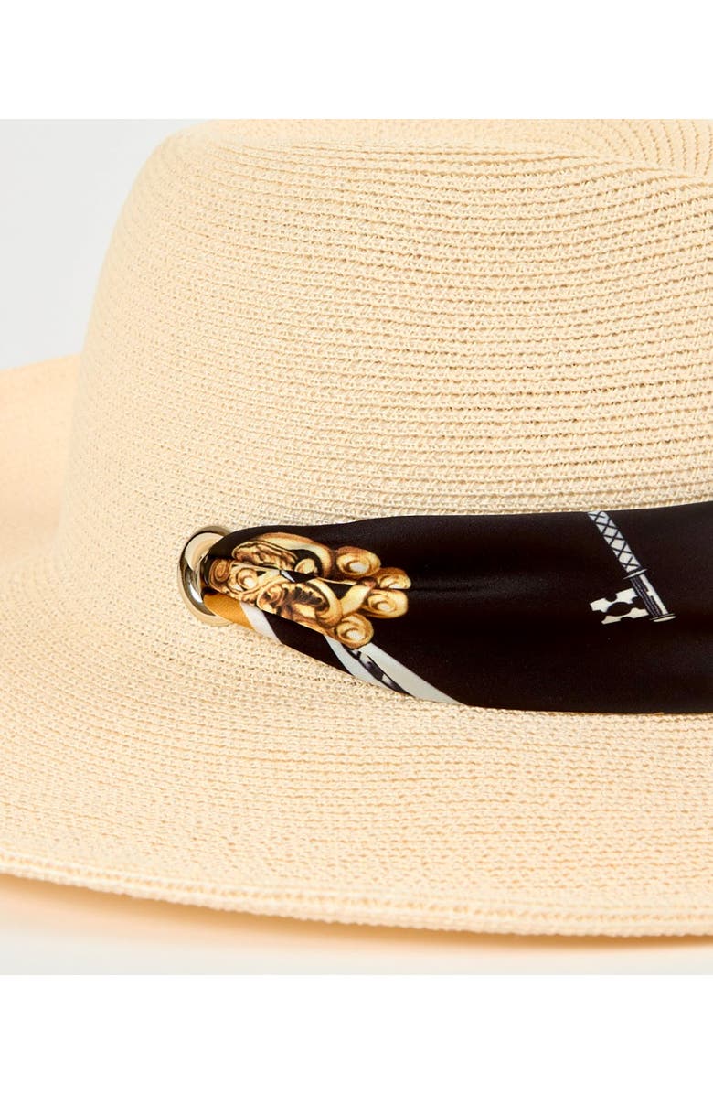 Eugenia Kim Cassidy UPF 30+ Packable Straw Fedora, Alternate, color, 