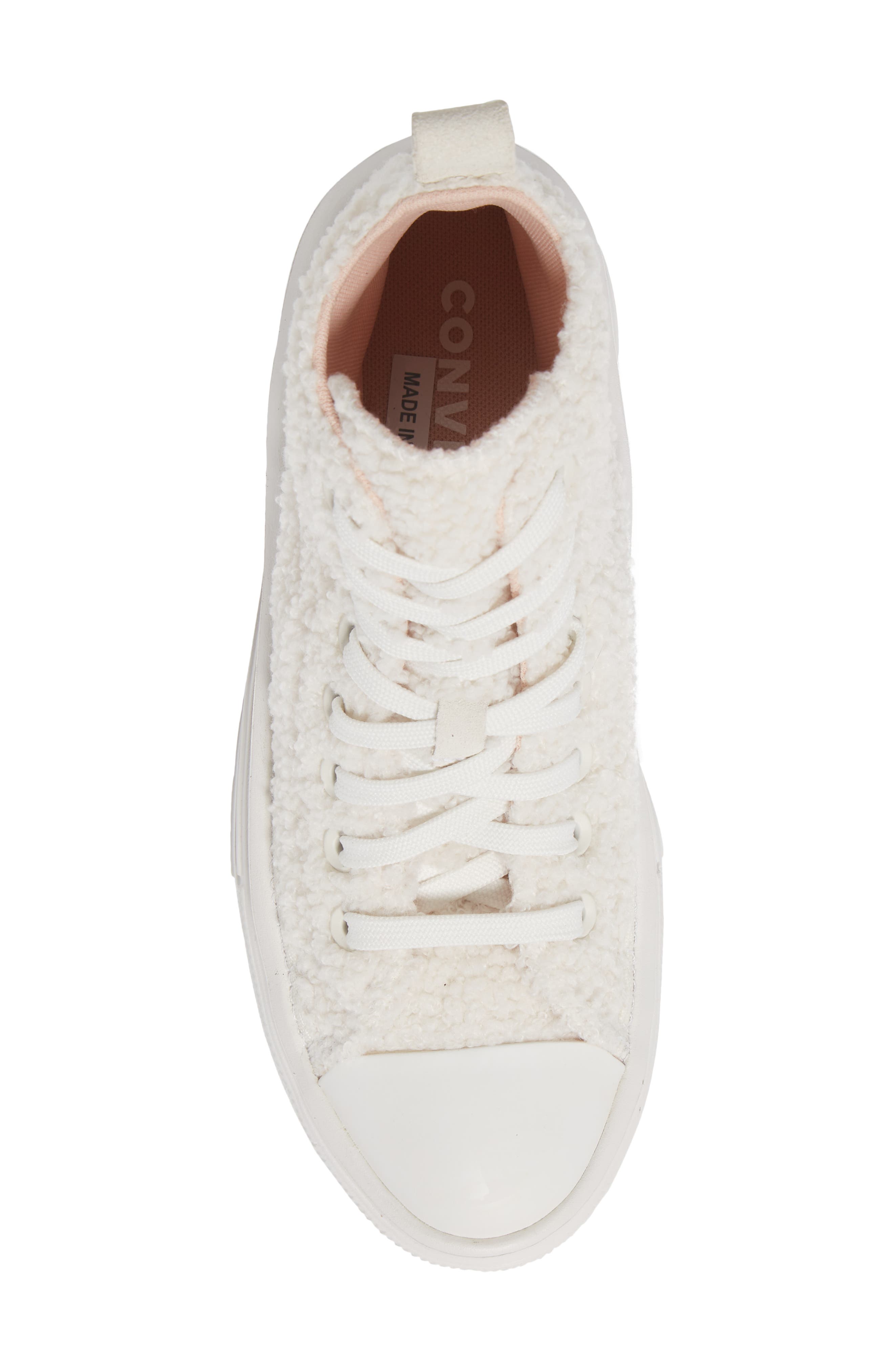 Converse Chuck Taylor<sup>®</sup> All Star<sup>®</sup> High Top Platform Sneaker, Alternate, color, 