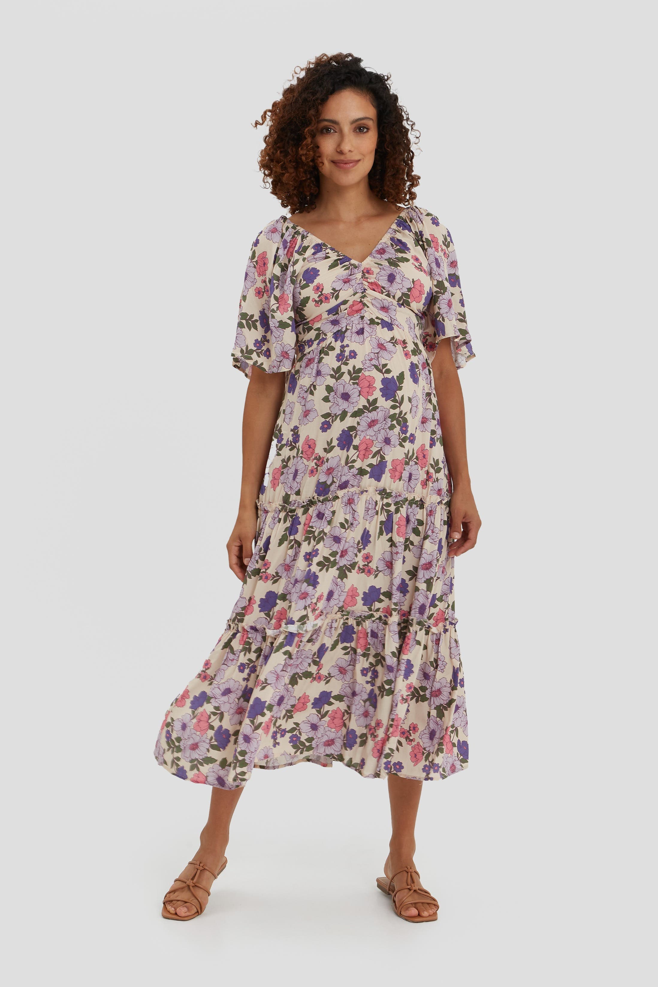 Gracie Maternity & Nursing Dress