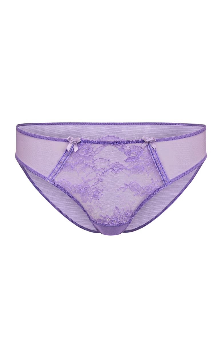 Adore Me Ela Bikini Panties, Alternate, color, Medium Purple