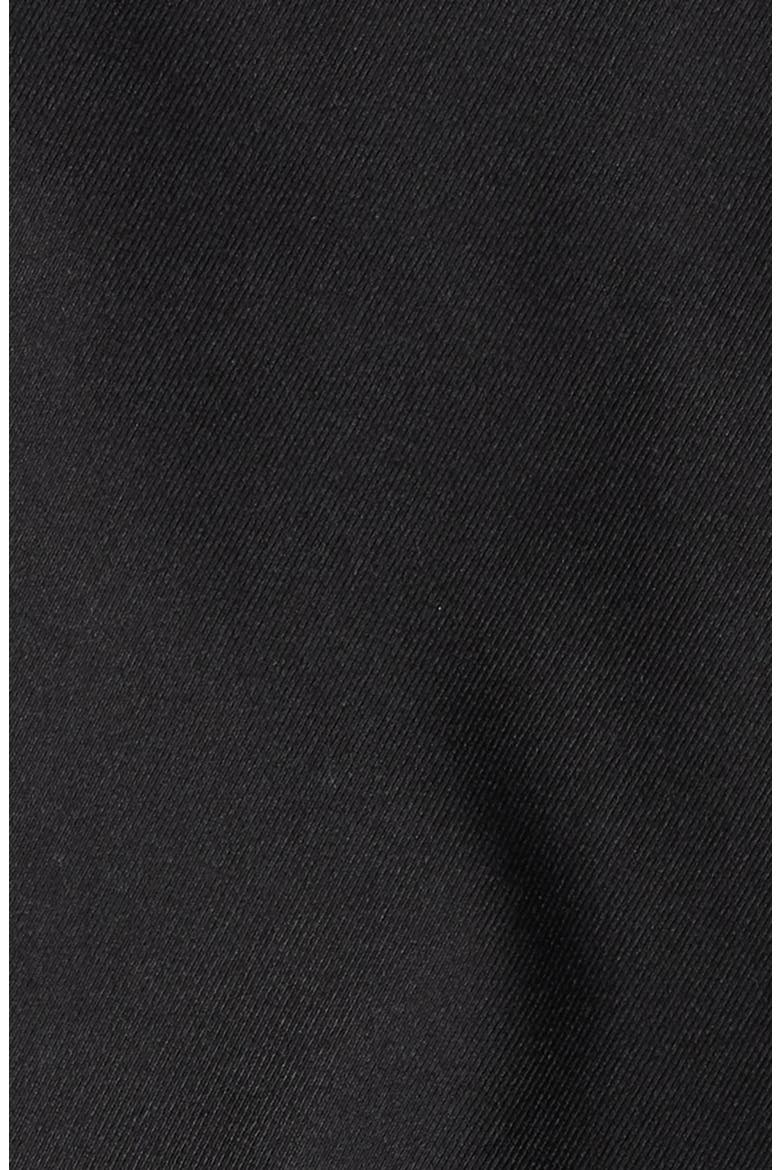 Double Breasted Trench Coat, Alternate, color, BLACK